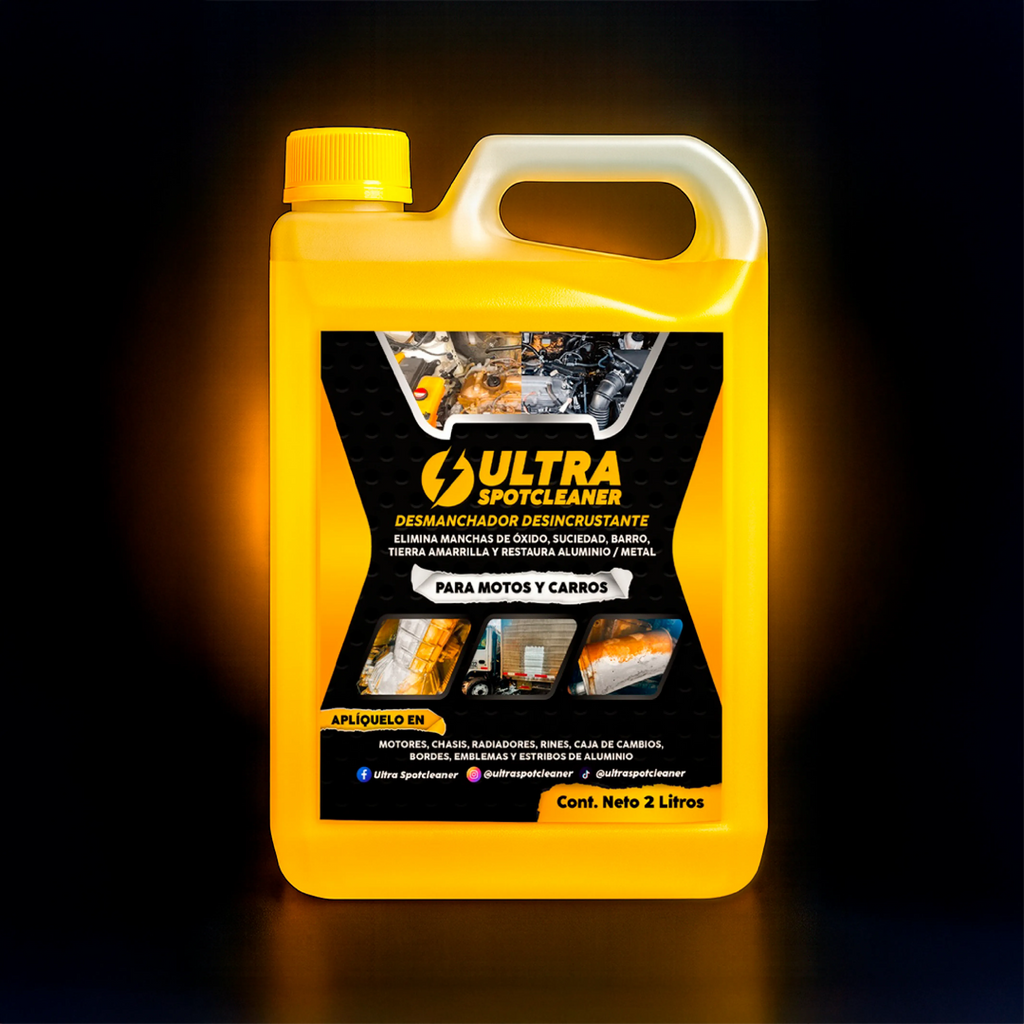Ultra SpotCleaner - Desincrustante, Desmanchador y Desoxidante