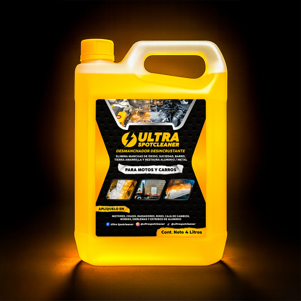 Ultra SpotCleaner - Desincrustante, Desmanchador y Desoxidante
